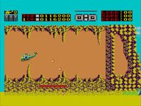 une photo d'Ã©cran de Choplifter sur Sega Master System